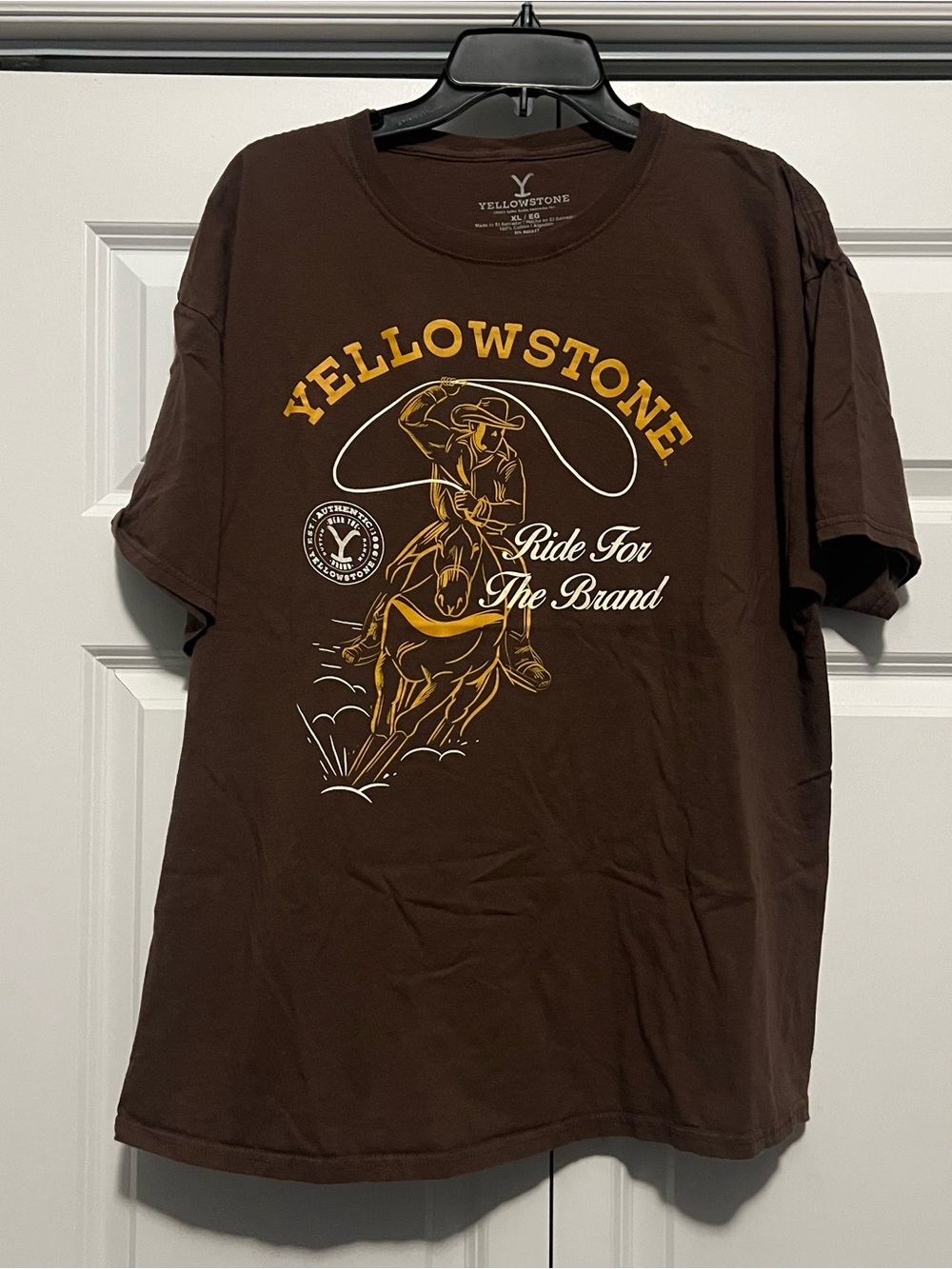 Yellowstone “Ride For The Brand” Cowboy Graphic T-Shirt